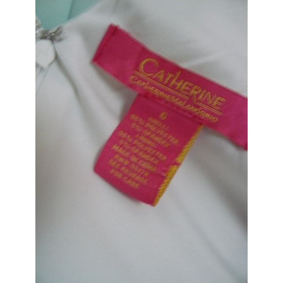 Catherine Malandrino Raffie Placid Palm Print Vback Shift Dress 6 NEW - Picture 12 of 12